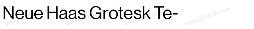 Neue Haas Grotesk Te字体转换 Neue Haas Grotesk Te字体转换